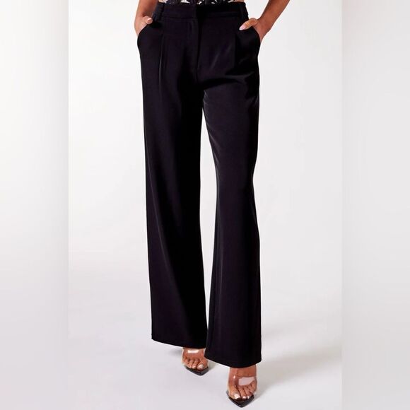 Priceless "Good Feeling" High Rise Straight Leg Black Pants Size Medium NEW - Picture 13 of 15